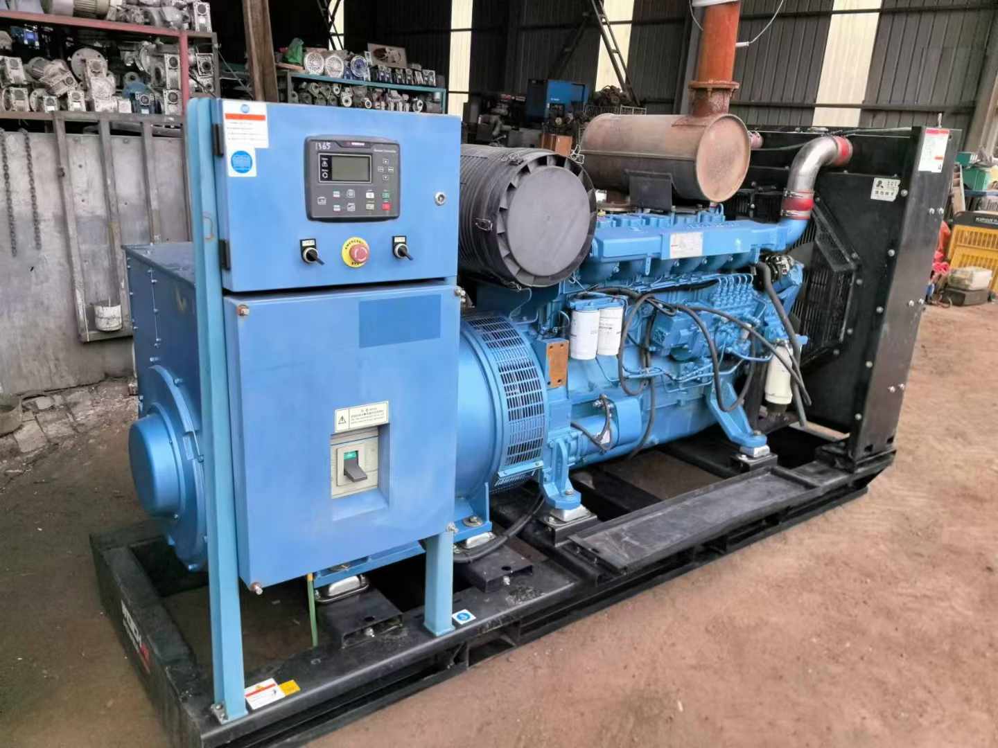 高邮500kW 柴油发电机组可带动设备功率的计算公式是什么？