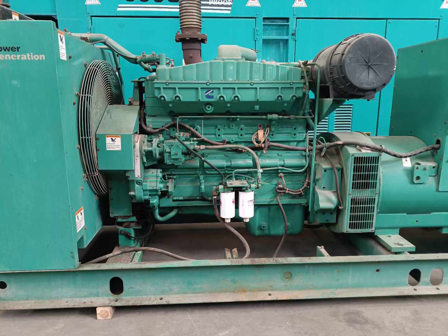高邮过载会对 600kW 柴油发电机组造成哪些损害？